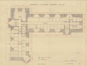Friedrich Flender Bunker, I. Obergeschoss