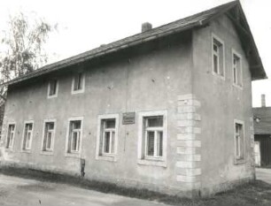 Dippoldiswalde, Altenberger Straße. Wohn- und Verwaltungsgebäude (Geschäftsstelle des Sächsischen Bauernverbandes)