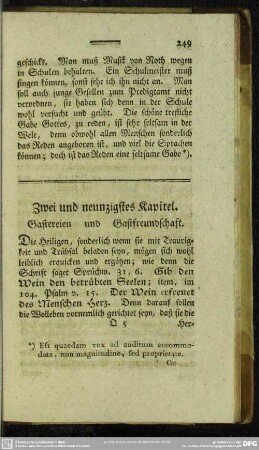 Zwei und neunzigstes Kapitel. Gastereien und Gastfreundschaft