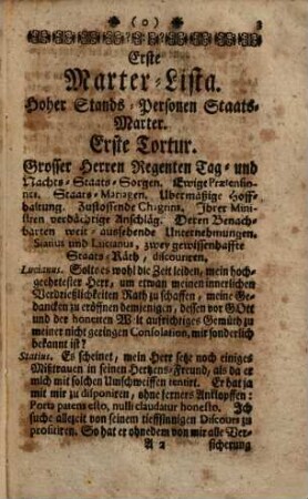 Allmanach Welt- Sitten- Statt- Marter-Calender, Gerichtet auf alle Schalt-Jahr