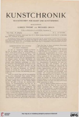 Heft 5 (18. November 1897)