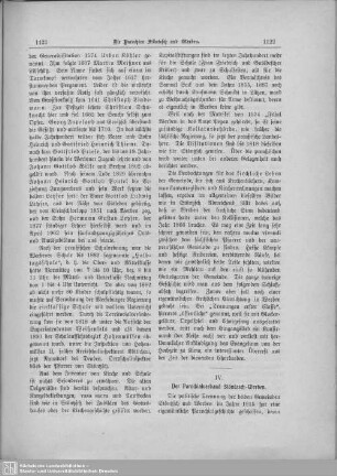 IV. Der Parochialverband Stöntzsch-Werben