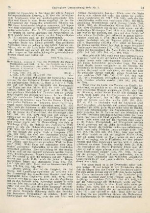 33-35 [Rezension] Herrmann, Fritz, Die Protokolle des Mainzer Domkapitels seit 1450. Bd. 3, 2. Hälfte, 1. Teil