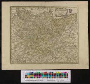 Tabula Geographica Circ. Saxoniae Superioris Et Inferioris