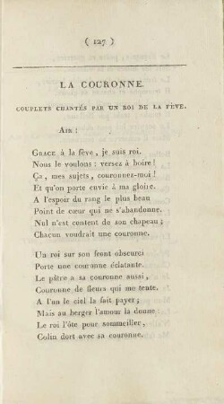 La Couronne.