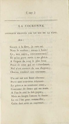 La Couronne.