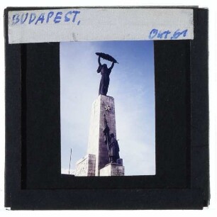 Budapest, Kisfaludi-Stróbl, Freiheitsstatue / Szabadság-szobor (47.4864, 19.0481)