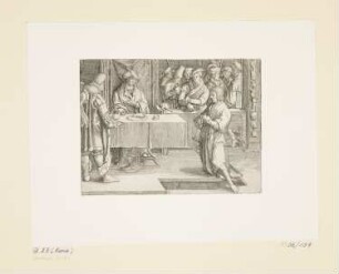 Joseph deutet die Träume des Pharao, Blatt 5 der Folge "Josephsgeschichte"