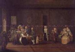 Der Klavierbauer Andreas Stein (1728-1792) im Kreise seiner Familie