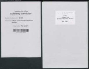 Vererbpachtung des zum Vorwerk Deppendorf gehörigen Brinkkamps (Amt Sparrenberg, Vogtei Werther)