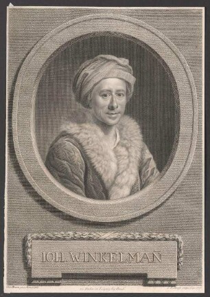 Porträt Johann Joachim Winckelmann (1717-1768)