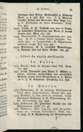 99-103, Libri de aquis medicatis