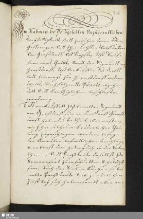 Im Nahmen der Hochgelobten Unzutrentlichen... [Kaufvereinbarung betreffend Gersdorfschen Anteil am Dorf Hermsdorf, 1623]