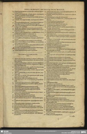 Index omnium Praesumptionum Libri Sexti