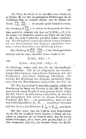 Mac Laurin's Erweiterung des Newton'schen Satzes von den Sasymptoten.