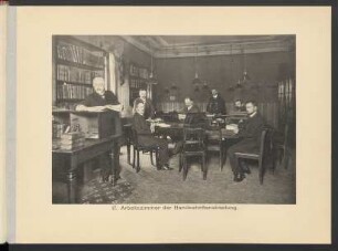 17. Arbeitszimmer der Handschriftenabteilung