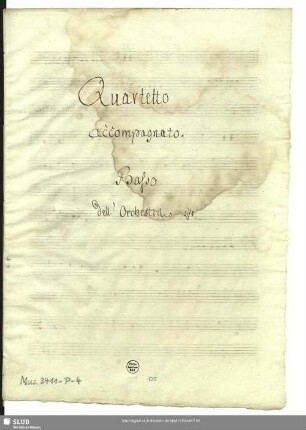 Basso dell orchestra