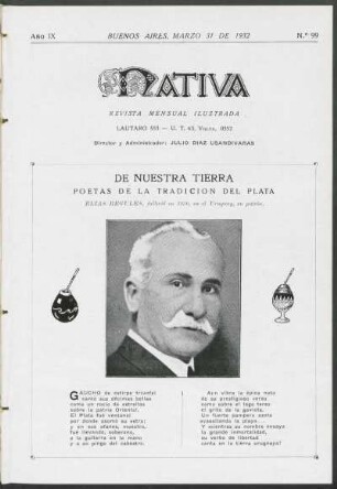 9.1932=Nr. 99: Nativa, 9.1932=Nr. 99