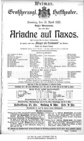 Ariadne auf Naxos