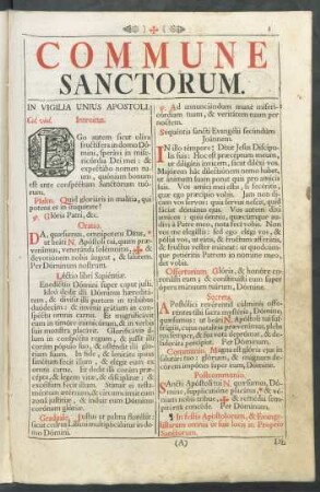 Commune Sanctorum
