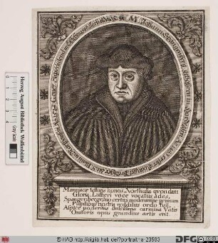 Bildnis Johann Spangenberg