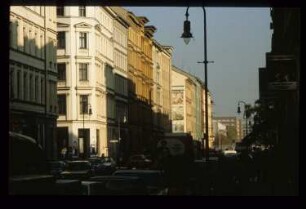 Diapositiv: Adalbertstraße, Naunynstraße, 1987