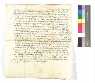 Jörg Winter, Öhringen, Gefängnis; Siegel: Caspar von Sickingen.