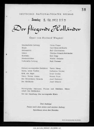 Der fliegende Holländer