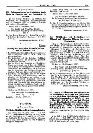 Unterrichtsfilm in Reichsbahnwerkschulen : [Erziehung] ; [Für das Reich] ; [Amtliche Erlasse] ; [Amtlicher Teil]