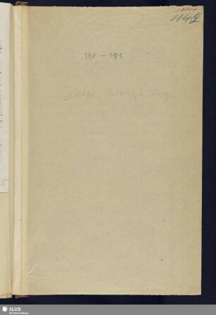 190-192. Tiedge, Christoph August