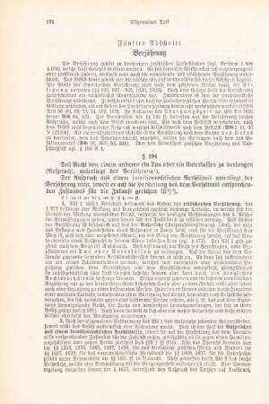 Fünfter Abschnitt Verjährung