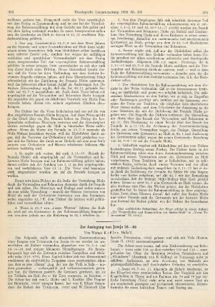 335-338 Zur Auslegung von Jesaja 56-66
