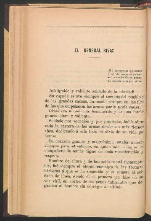 El general Rivas
