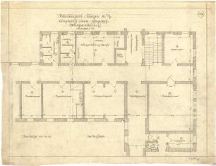 Billing, Hermann; Singen; Krankenhaus - Röntgenabteilung (Grundriss EG)