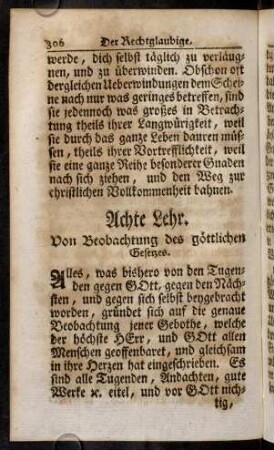 306-322, Achte Lehr.