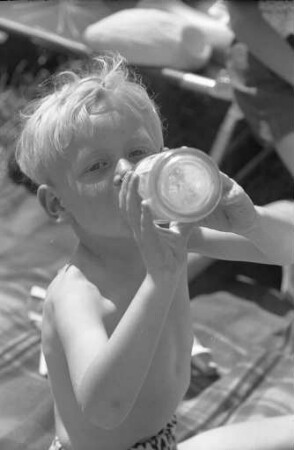 Erfrischung im Sommer.
