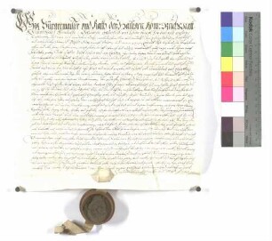 Bürgermeister und Rat der Stadt Gmünd verkaufen an P. Blasius Burgknecht, Prior, und Konvent des Augustinerklosters zu Gmünd, 6 Gulden 11 Batzen 1 Kreuzer jährlichen Zins um 150 Gulden.