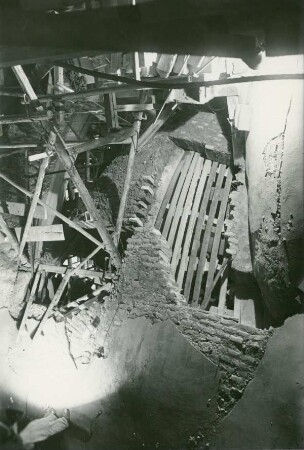 Ulmer Münster Instandsetzung (Stahlrohrgerüst), 1946