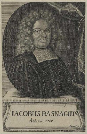 Bildnis des Iacobus Basnagius