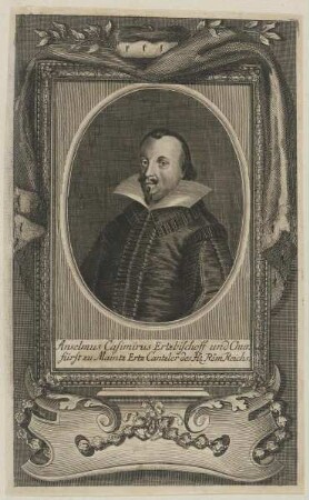 Bildnis des Anselm Casimir Wamboldt von Umbstatt, Erzbischof von Mainz