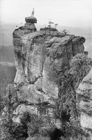 Sächsische Schweiz, Affensteine. Satanskopf
