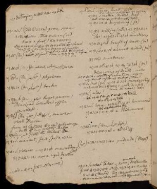 377v - 383r, Notes for ha