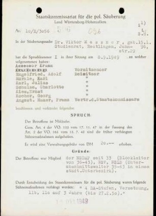 Messner, Viktor, Dr.