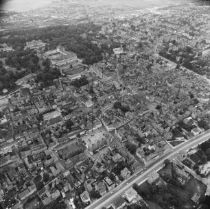 Altstadt von Gotha : Blickrichtung Südwesten