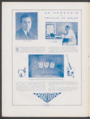 Un homenaje al Príncipe de Gales