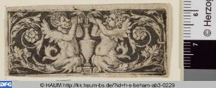 Querfüllung mit Tritonenpaar