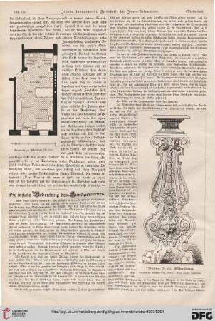 Die soziale Bedeutung des Kunstgewerbes
