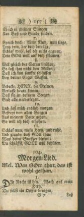 104. Morgen-Lied