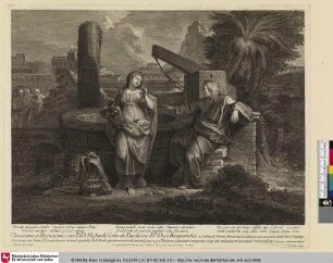 [Christus als Gärtner erscheint Magdalena; Le Christ en jardinier apparaissant à S. Madeleine]