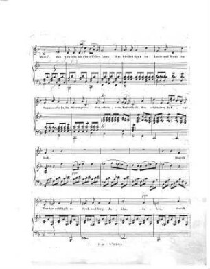 Waldvöglein : Gedicht von J. N. Vogl ; in Musik gesetzt für 1 Singstimme mit Begl. d. Piano-Forte ; op. 28